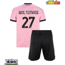 Juventus Nick Woltemade #27 Replica Away Minikit 2026-27 Short Sleeve (+ pants)